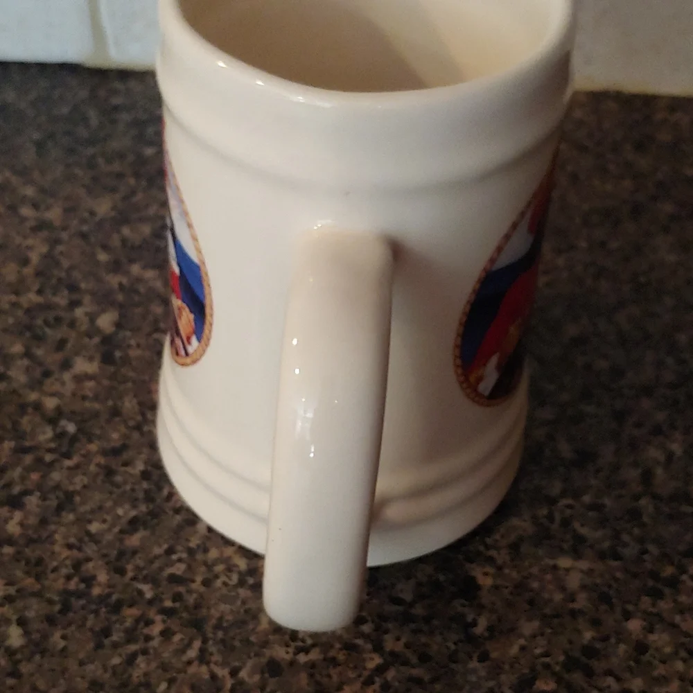 Captain Morgan Rum Collectable Ceramic Mug Stein. Adult Beverage